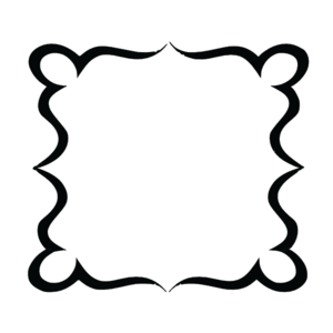 Free Brushes Digital Frames With Scalloped Borders - The Cliparts