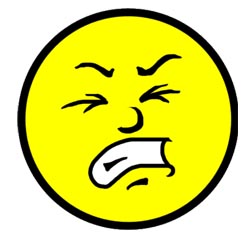 Frustrated Face Clipart