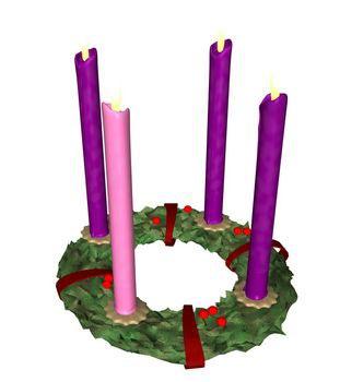 25+ Catholic Advent Wreath Clip Art