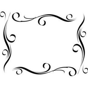 Black And White Border Template - ClipArt Best | Cards ...