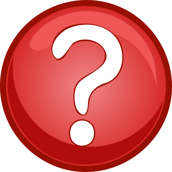 Red Question Mark Circle clip art Free Vector