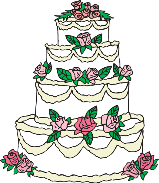 wedding cake clipart | Hostted