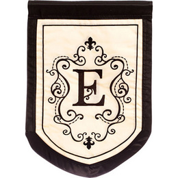 Evergreen Monogram Decorative House Flag Letter E 28" X 44 ...