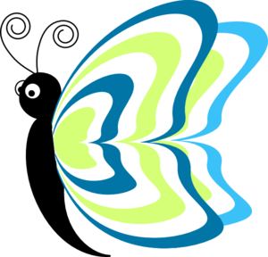 Butterfly Cartoon clip art - vector clip art online, royalty free ...