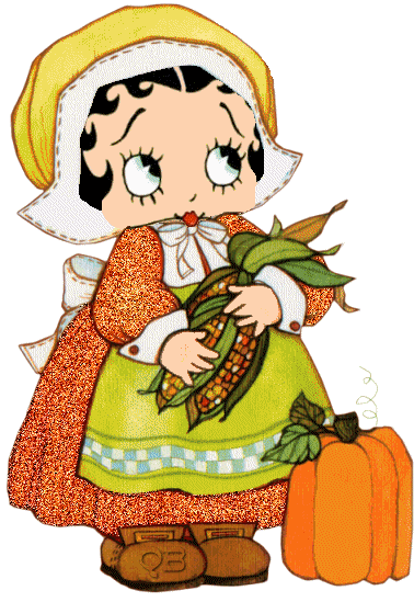 Betty Boop Pictures Archive: Betty Boop Thanksgiving animated gifs