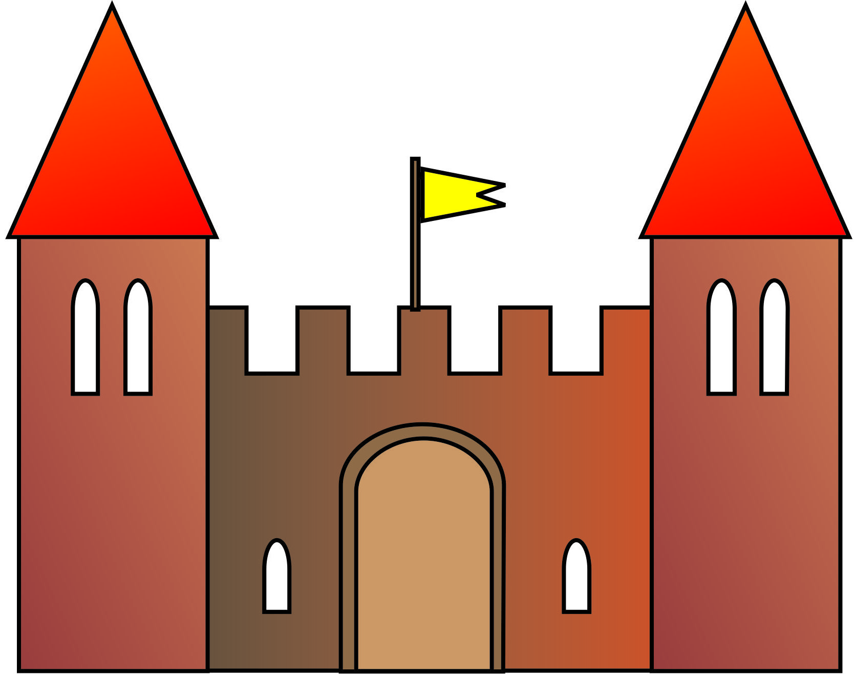 clipart castles images - photo #2