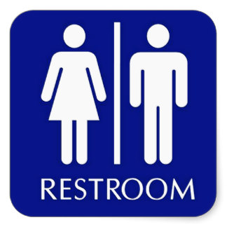 Restroom Stickers, Restroom Sticker Designs