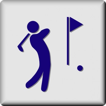 Hotel Icon Golf Course clip art Free vector in Open office drawing ...