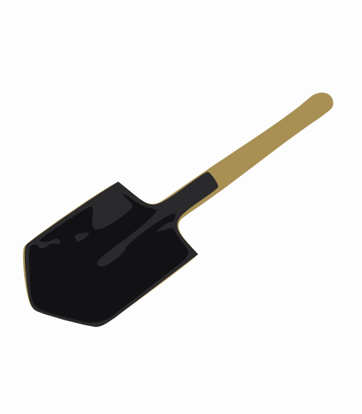 Shovel clip art - vector clip art online, royalty free & public domain