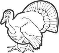 Free Turkey Clipart, Thanksgiving Day gifs and Animation