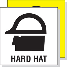 Protective Hard Hat Sign