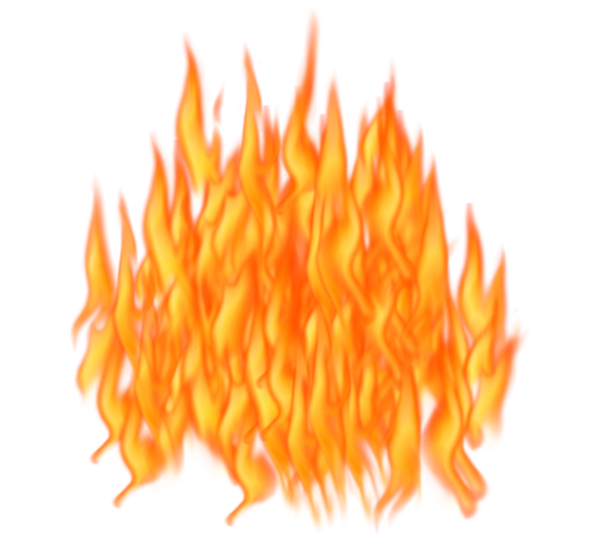 Flames Clear Background