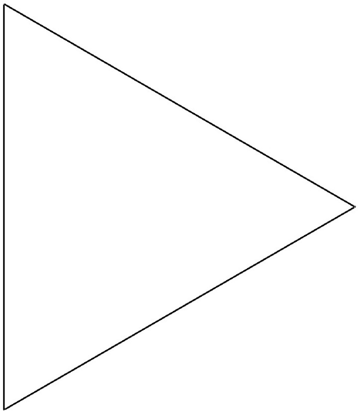 Triangle Template ClipArt Best