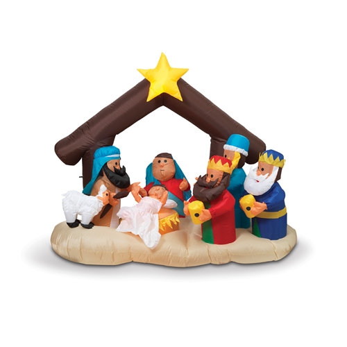 free animated nativity scene clipart - photo #25
