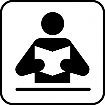 Person Reading Book clip art - Download free Human vectors