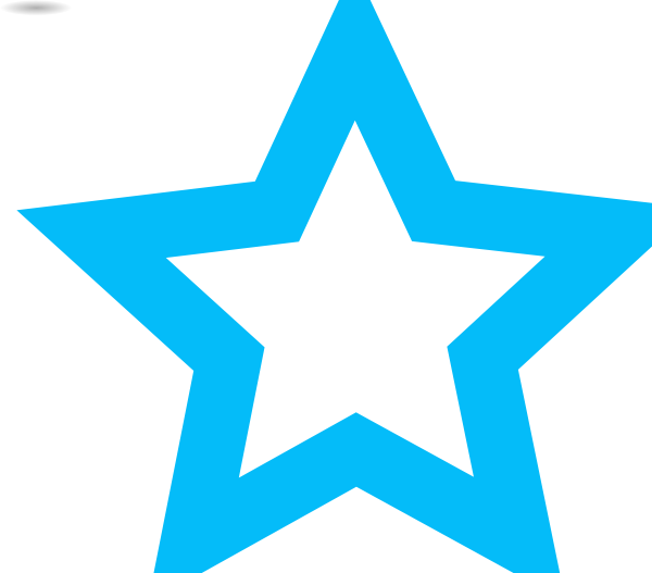 Double Outline Star - ClipArt Best