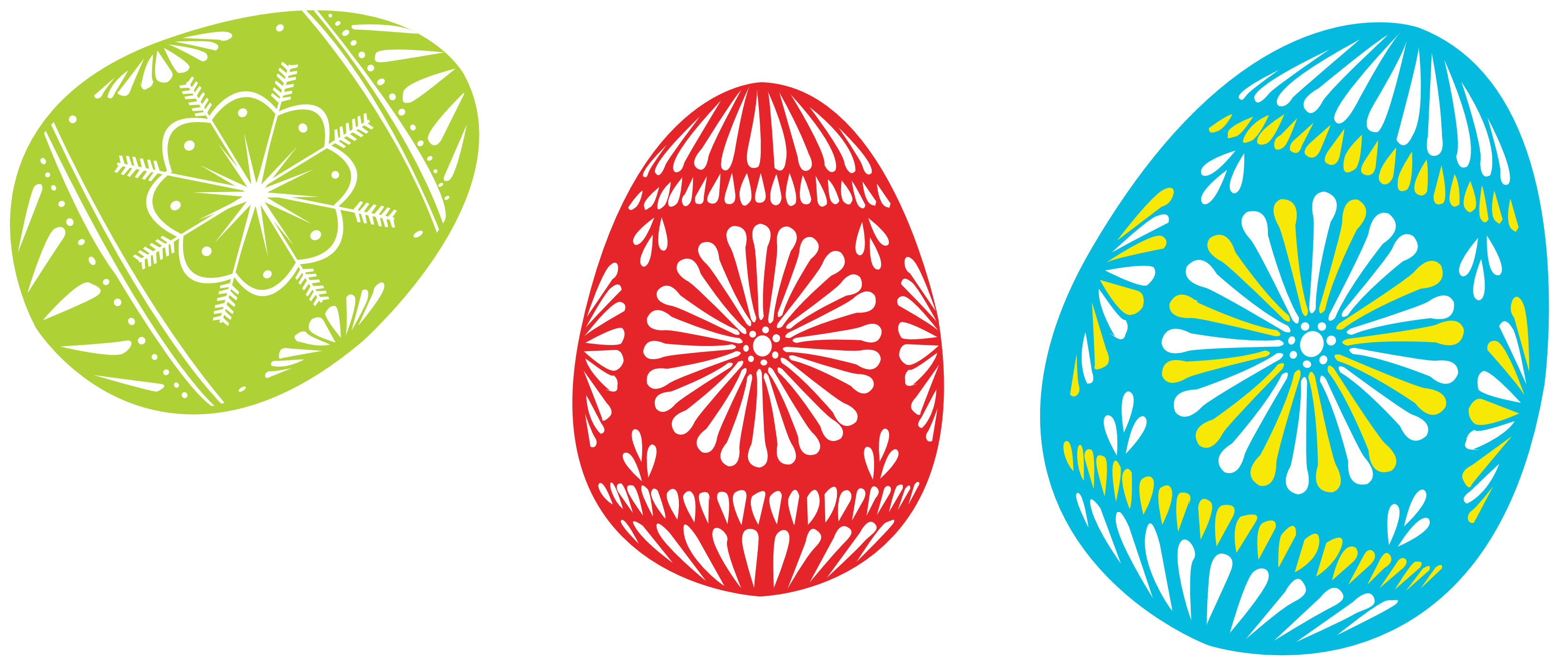 colour easter eggs SVG