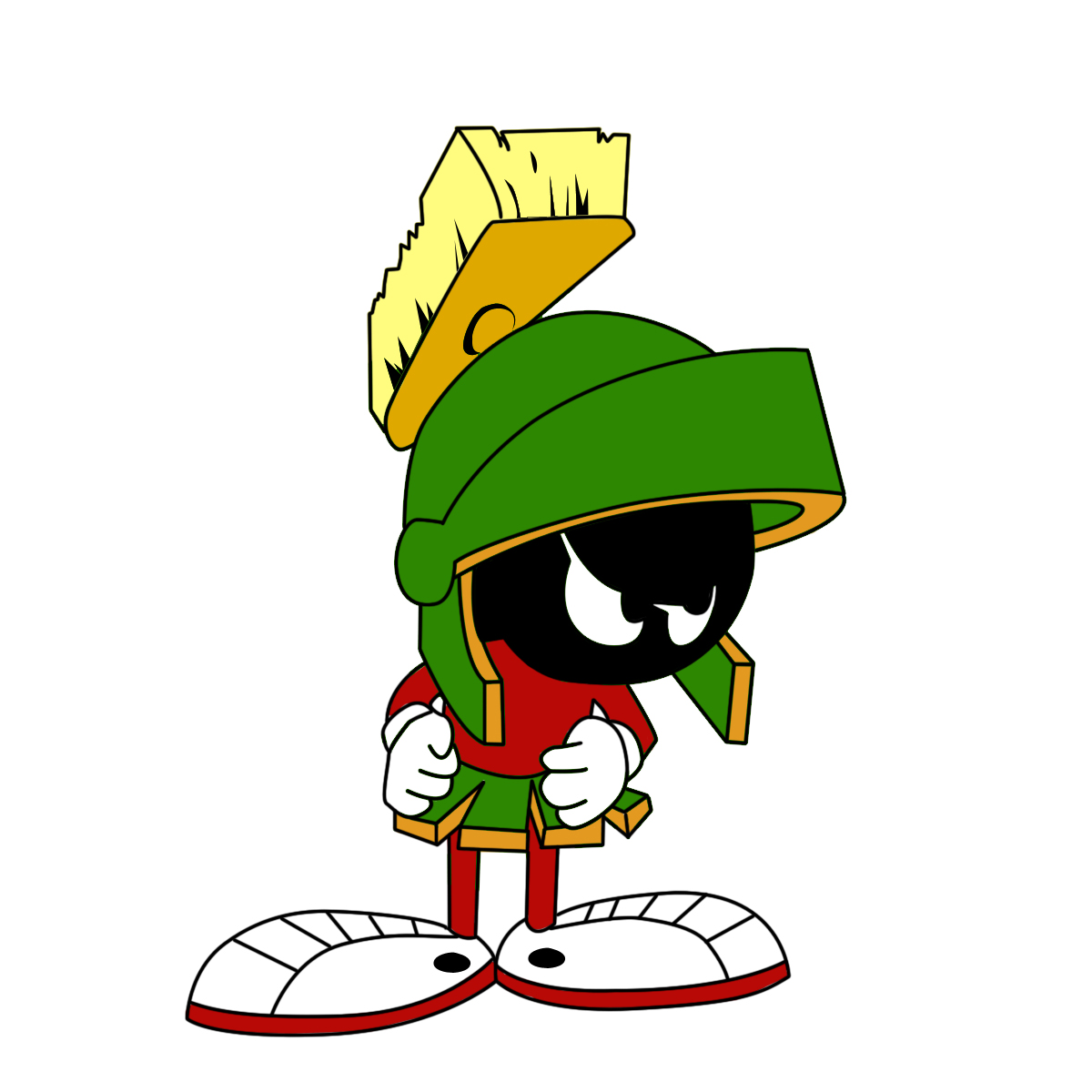 How to Draw Marvin the Martian: 8 Steps (with Pictures) - wikiHow