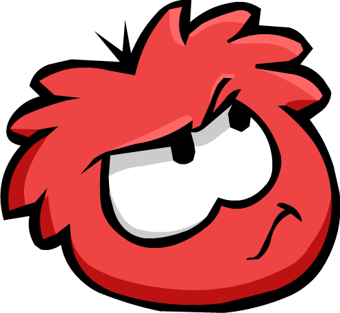 Image - Red Puffle Thinking.png - Club Penguin Wiki - The free ...