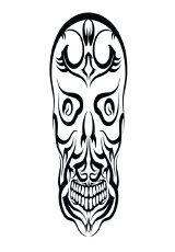 Tribal Skull Tattoos