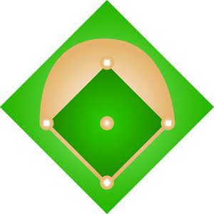 Baseball Field Outline