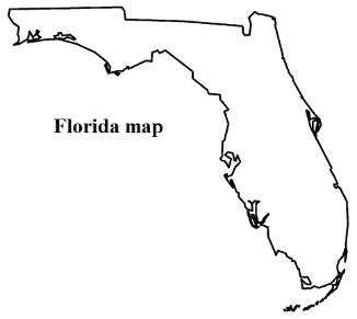 florida map and flag coloring pages | Road Trip! | Pinterest