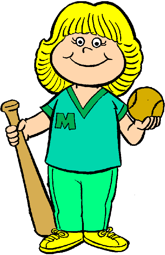 Child Baseball Player Clipart - Free Clipart Images