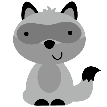 Baby Raccoon Clipart - Free Clipart Images