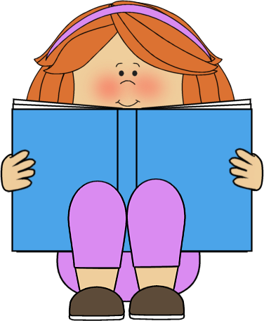 Clipart Of Children Reading