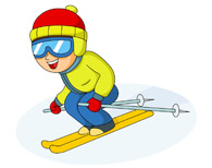 Skier Clipart - Tumundografico