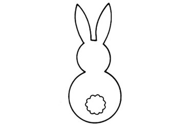 Free craft templates - Bunny bunting template - goodtoknow