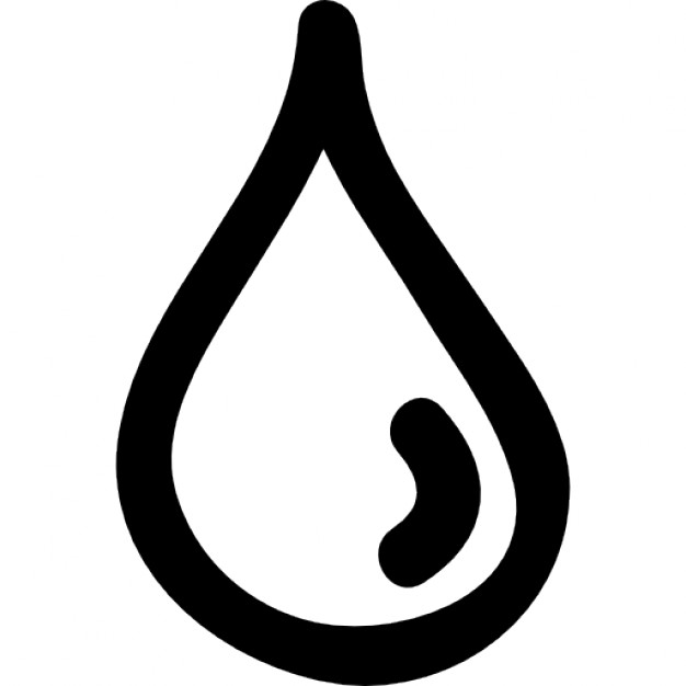 Water drop hand drawn outline Icons | Free Download