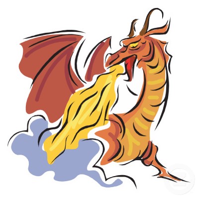 Pictures Of Dragons Breathing Fire | Free Download Clip Art | Free ...