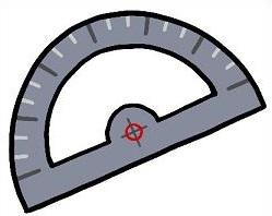 Free Protractor Clipart