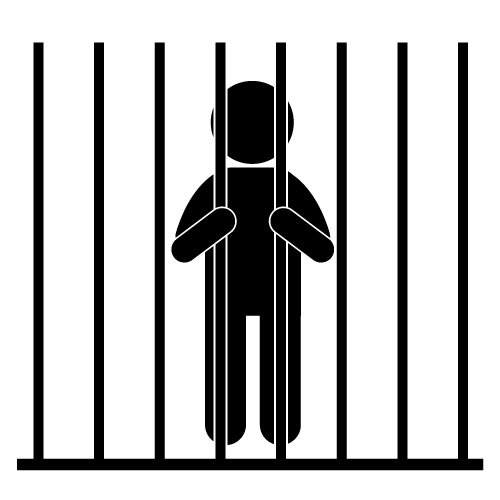 Cartoon prisoner clipart