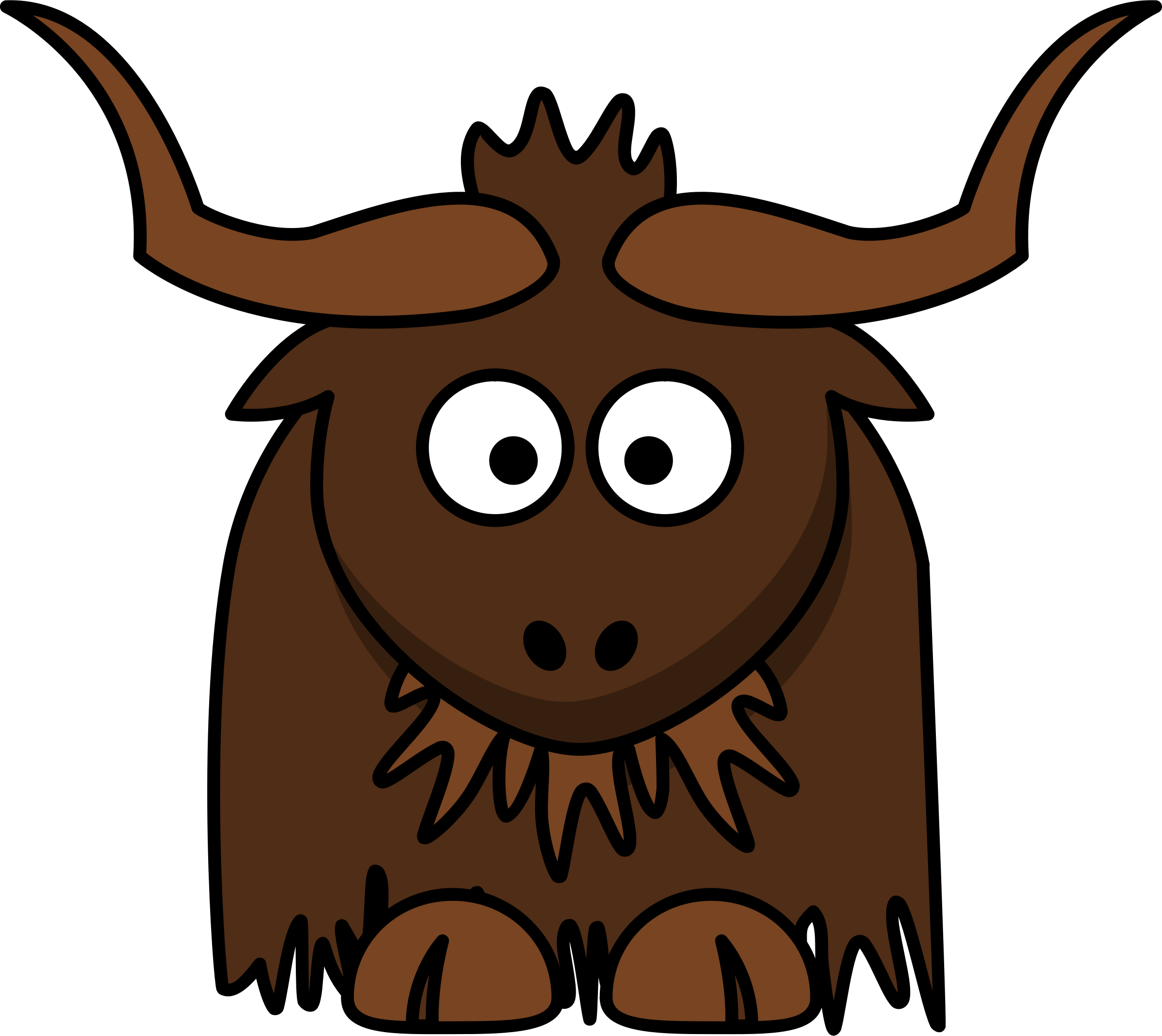 clipart of yak - photo #46