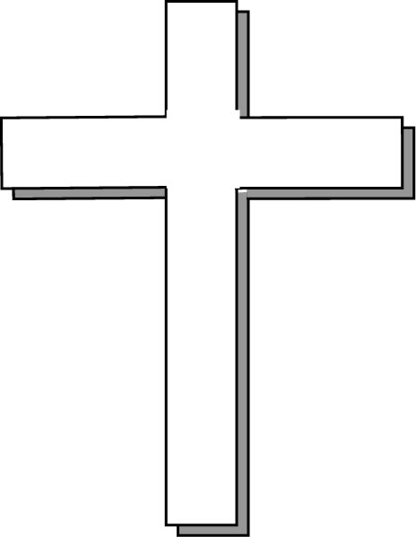 Cross Clipart Black And White - Free Clipart Images