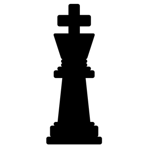 King chess piece clipart