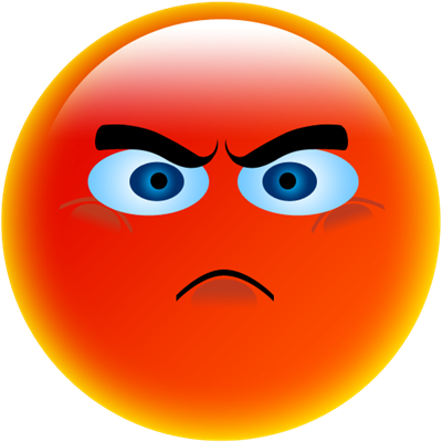 Angry Face Emoticon | Free Download Clip Art | Free Clip Art | on ...