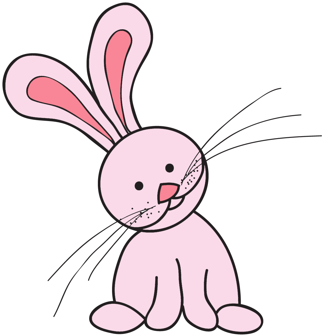 Cute Easter Bunny Drawing Cute Bunny Drawings Cute Cartoon Bunny ...