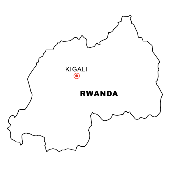 Printable rwanda-map-coloring-page - Coloringpagebook.