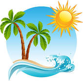 Tropical Island Clipart - Free Clipart Images