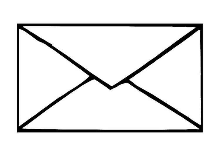 Imgs For > Letter Envelope Drawing