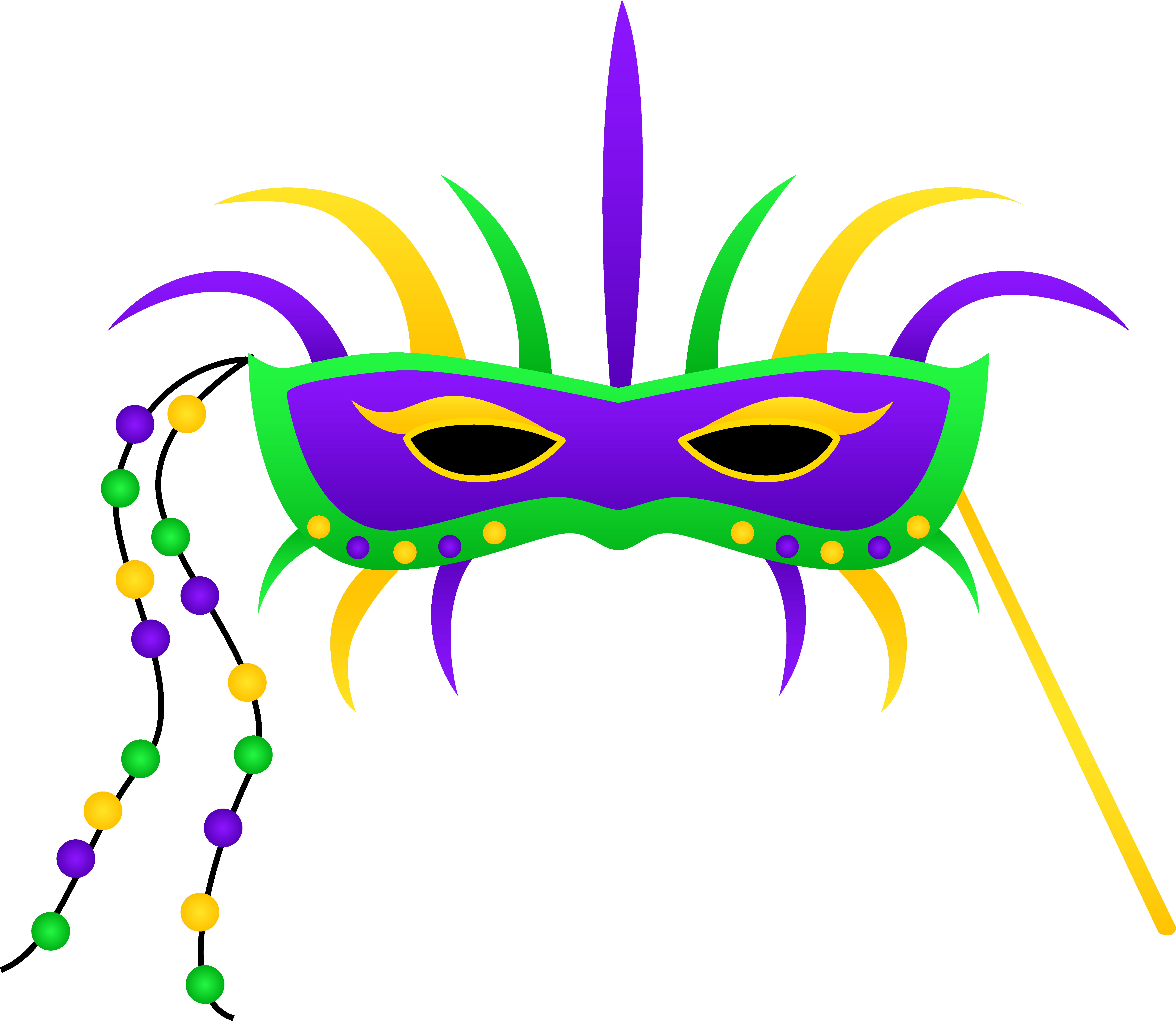 Mardi Gras Festival Mask - Free Clipart Images