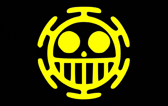 Pirate Flag - One Piece Trafalgar Law Logo, HD Png Download , Transparent  Png Image - PNGitem