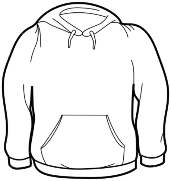 T-shirt Line Drawing Outline - ClipArt Best