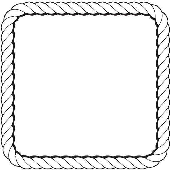 Rope Border Clip Art