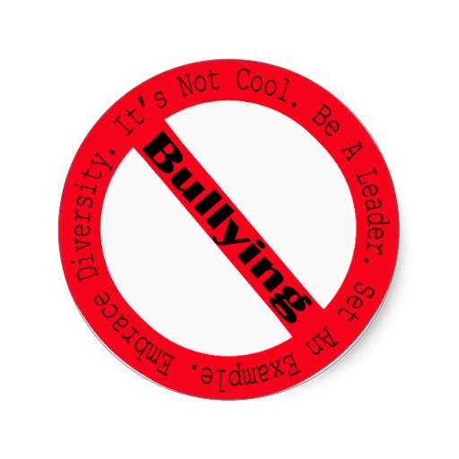 Stop Bullying-Logo Round Stickers | Zazzle