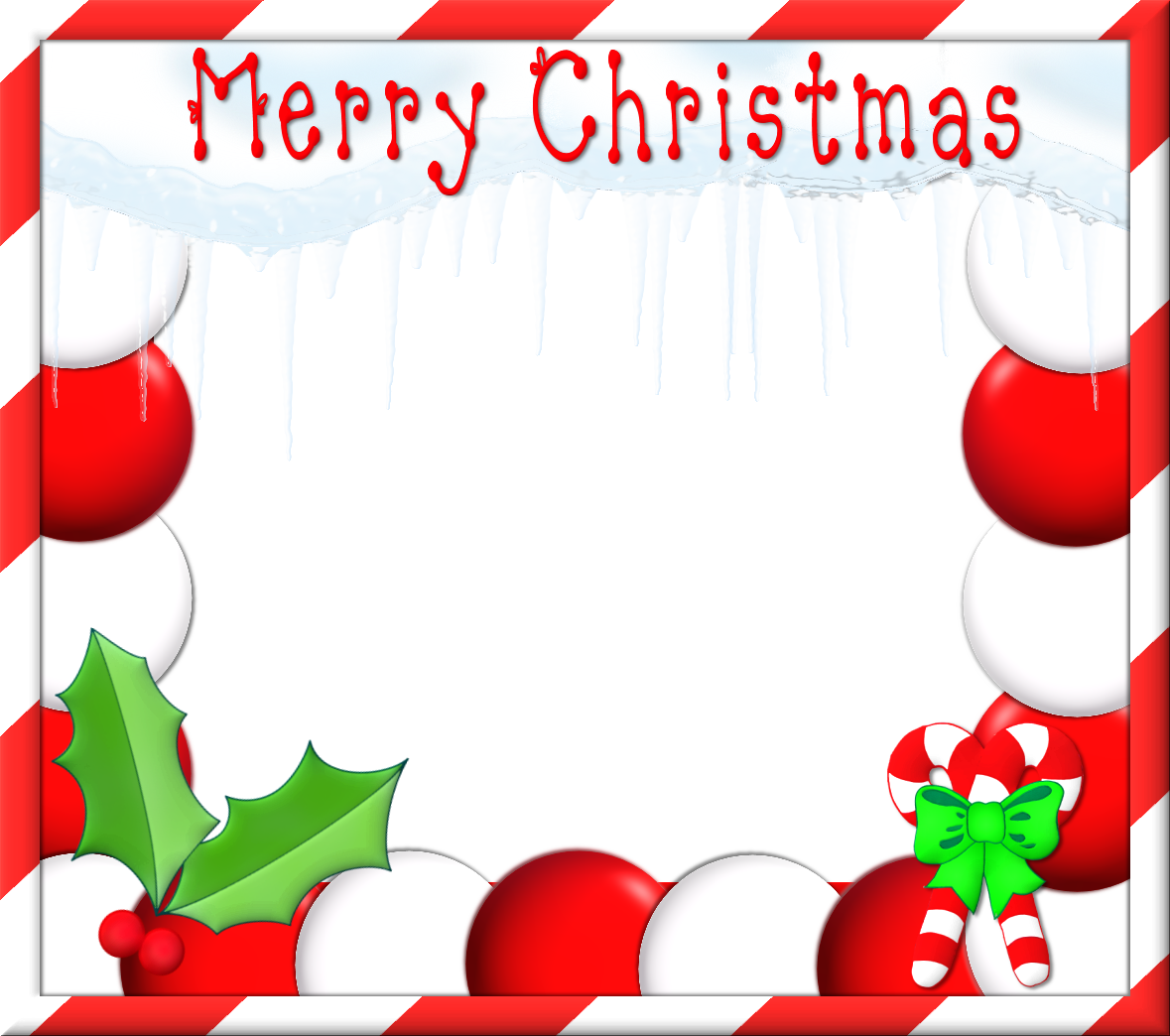 Christmas Border Pngchristmas Picture Frame Transparent Png And ...