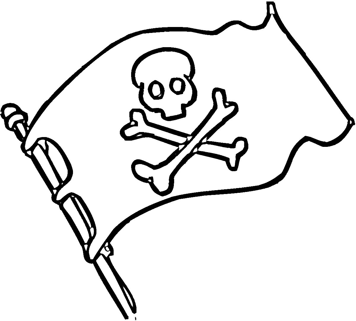 Skull And Bones Coloring Pages - ClipArt Best